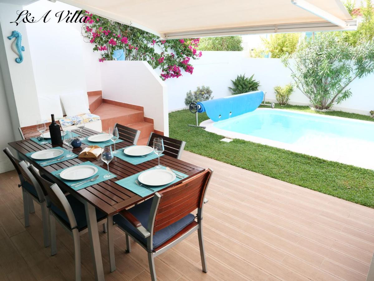 L&A Villa With Private Heated Pool In Prainha Alvor Exteriör bild