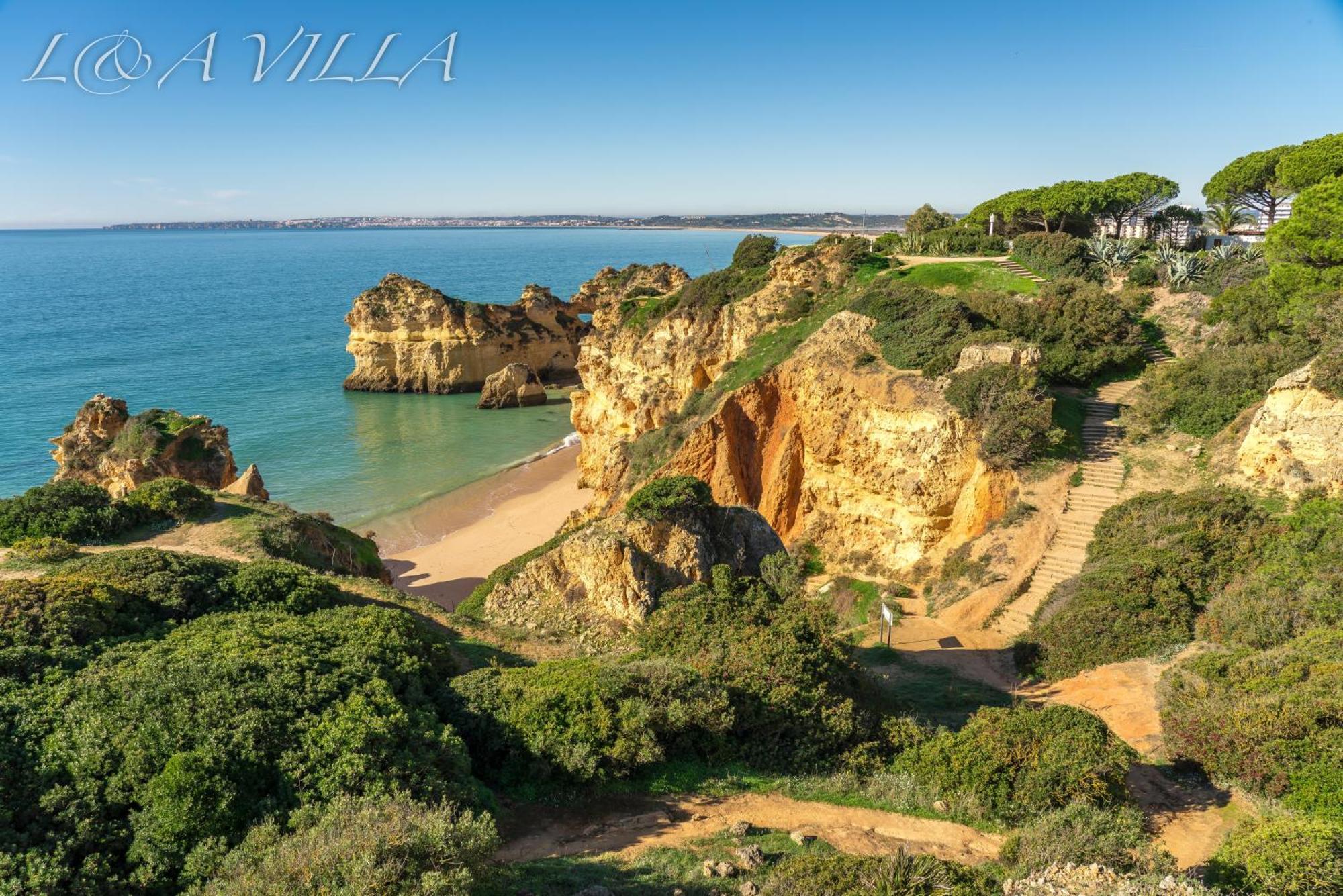L&A Villa With Private Heated Pool In Prainha Alvor Exteriör bild
